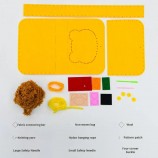 Kindergarten Children's Day Gift DIY Cartoon Boys Girls Educational Toy Material Kit for Handicrafts Sewing Weaving Toys
