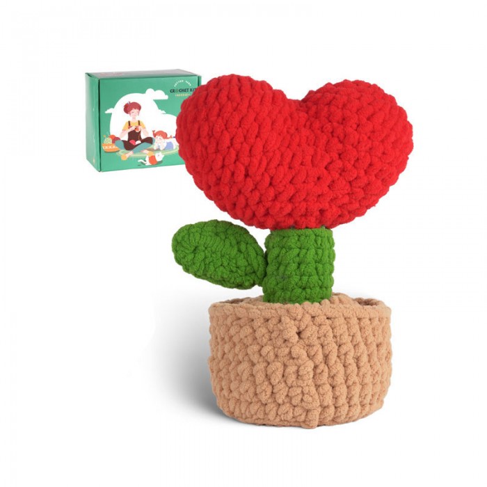 Wholesale Handmade Crochet Material Bag Weaving DIY Wool Making Small Toy Decoration