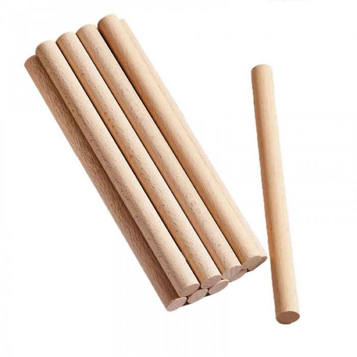 Wholesale Cheap Accessories Tapered Solid Round Cake Wood Dowel Sticks Rods