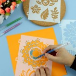 Custom Mandala Dot Drawing Template DIY Kids Drawing Art Stencil