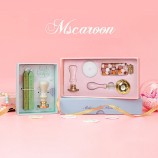 Macaron Fire Paint Wax Seal Stamp Gift Set - Creative Birthday Craft Kit