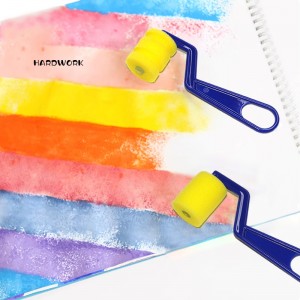 Sponge Brush Stamp Set for Kids Painting
