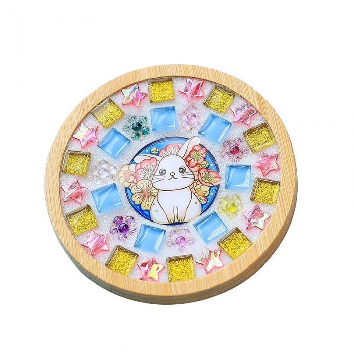 DIY Cartoon Coaster Mosaic Craft Kit - Kids Educational Toy